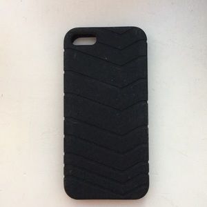 Black silicon Agent18 iPhone 5/5s case